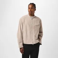 リプレゼント メンズ アウター ジャケット・ブルゾン Represent Menstructured Fit Bomber Jacket Beige ベージュのサムネイル