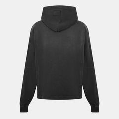 リプレゼント メンズ アウター パーカー・スウェット Represent Mens Rep Stepped Hem Hoodie Stained Black ブラック