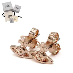 ヴィヴィアンウエストウッド VIVIENNE WESTWOOD ピアス 62010359-02G002 LORELEI STUD EARRINGS ピンクゴールドのサムネイル
