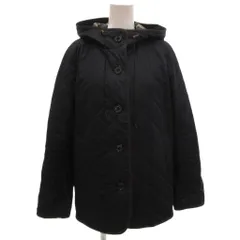 マッキントッシュフィロソフィー MACKINTOSH PHILOSOPHY 美品 ポランプロテクト フーデッドジャケット パーカー 中綿 40 キルティング チェック裏地 紺 ネイビー H5E17-032-28 /KB ■ECF007のサムネイル