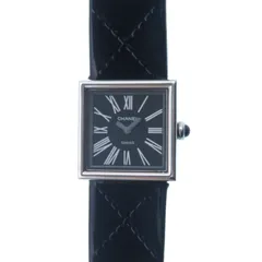 CHANEL シャネル マドモアゼル H0525 腕時計 ステンレススチール/エナメル エナメル ブラック レディース【中古】431のサムネイル