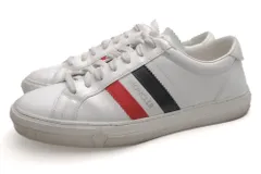 モンクレール／MONCLER シューズ スニーカー 靴 ローカット メンズ 男性 男性用 レザー 革 本革 ホワイト 白  4M002 70 01A9A NEW MONACO Sneakerのサムネイル