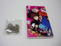 [管meb]【送料無料】パスケース 集合(9人／背景ピンク) アクリルパスケース 「ハマトラ」 アニメグッズ