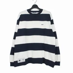 ディセンダント DESCENDANT 24SS HORIZONTAL STRIPE LS ボーダー ロングスリーブ ロンT Tシャツ カットソー 長袖 1 ネイビー ホワイト 紺 白 241ATDS-CSM14のサムネイル