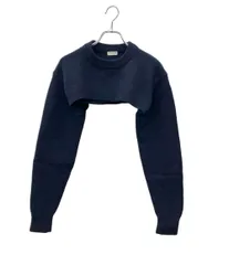 アンスクリア 長袖ニット ショート丈 プルオーバー 124AW レディース SIZE F (M) INSCRIREのサムネイル