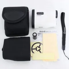 【美品】TecTecTec Mini+R ホワイト ゴルフ用レーザー距離計 テックテックテック ミニプラスアール 本体のサムネイル