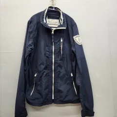 Abercrombie アバクロンビー ロゴ ワッペン ナイロン ウィンドブレーカー ジャケット L(L)のサムネイル