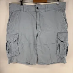 古着 ポロバイラルフローレン Polo by Ralph Lauren パンツ ポロチノ カーゴ ワンポイントロゴ ショーツ w38  水色系 メンズのサムネイル