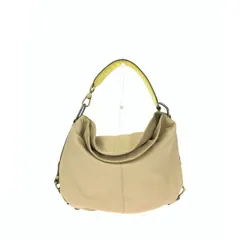 GIORGIO ARMANI ジョルジオアルマーニ ワンショルダーバッグ  カラーブロック/クロコ型押し/レザー    ベージュ レディース / 240001215652のサムネイル