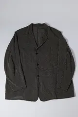 26SS COMOLI ストライプ ジャケット コモリ シルク コットン 2のサムネイル