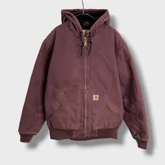 ☆Carhartt☆カーハート☆WJ130 DPM☆アクティブジャケット☆アクティブパーカー☆ダックジャケット☆ダスティプラム☆レディースM☆G26Mのサムネイル