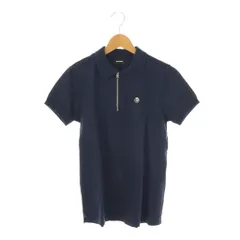 ディーゼル DIESEL ジップアップ ポロシャツ カットソー 紺 /CX ■OSのサムネイル