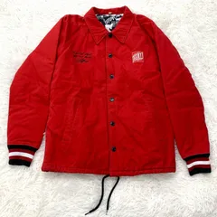 LEFLAH コーチジャケット／ 621 バックロゴ XL レッドのサムネイル