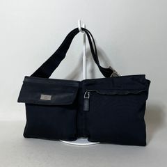 2607-90｜サンローラン ボディバッグ レザー ブラック - メルカリ