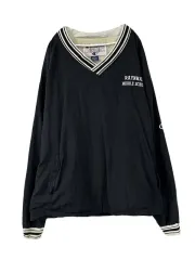 XXL CHAMPION 90s ヴィンテージオールドスクール Vネック ナイロンウォームアップのサムネイル