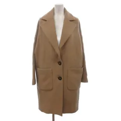 ザラウーマン ZARA WOMAN コート ミドル丈 茶 ブラウン M ■OOMのサムネイル