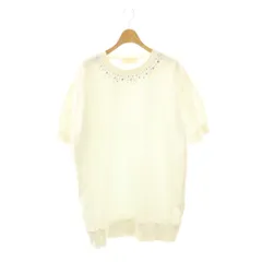 レディ Rady ビジュー 半袖 チュニック スウェット M ホワイト /ES ■OSのサムネイル
