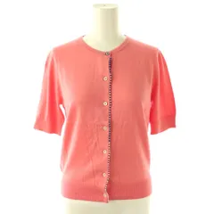 ポールスミス PAUL SMITH 半袖カーディガン ニット M コーラルピンク /DF ■OSのサムネイル