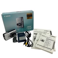 186000 動作確認済み canon キャノン IXY 910IS デジタルカメラ PC1249 シルバー