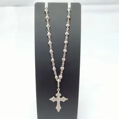 ✨️Loree Rodkin✨️ ローリーロドキン クロス ダイヤ ネックレス アクセサリー 18KWG 23.0gのサムネイル