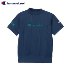 チャンピオン Champion シャツ 半袖 ゴルフウェア レディース モックネック スポーツ MOCK NECK SHIRT CW-BG301、ブラックのサムネイル