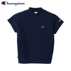 チャンピオン Champion シャツ 半袖 ゴルフウエア レディース モックネック 速乾 UVカット 通気性 スポーツ MOCK NECK SHIRT CW-BG306、ブラックのサムネイル
