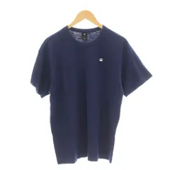 ジースター G-STAR Tシャツ カットソー S 紺色 ネイビー 無地 ラウンドネック 半袖 /LPのサムネイル