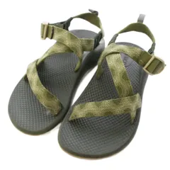 チャコ Chaco Z1エコトレッドサンダル ストラップ カモフラ 迷彩柄 22.5cm カーキ /TKのサムネイル