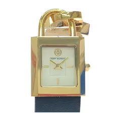 TORY BURCH トリーバーチ レディース腕時計 クオーツ カデナウォッチ ネイビー×ゴールド TBW7002のサムネイル
