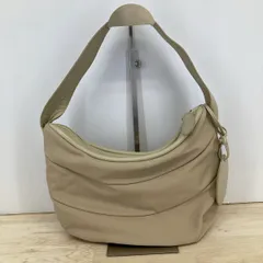 美品 Sybilla/シビラ ショルダーバッグ/ハンドバッグ レディース ベージュ系 ファスナーポケット付 ロゴ刻印[OG00222]のサムネイル