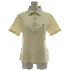 ポールスチュアート PAUL STUART Tシャツ カットソー L イエローベージュ 半袖 ポロ襟 /GG ■MAのサムネイル