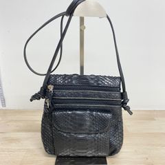 ✨希少品✨オーストリッチ×クロコ型押し 本革 ショルダーバッグ 