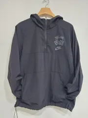 STUSSY NIKE コラボ サイコロ ウィンドブレーカー フーディー ジャケット 黒のサムネイル
