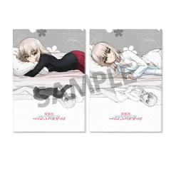 【予約】【新品】ガールズ＆パンツァー 最終章 クリアファイルセット 逸見エリカ 添い寝 ver.【正規品】のサムネイル