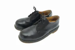 ドクターマーチン DR.MARTENS 3ホール レザー シューズ 43 黒 ブラック ブランド古着ベクトル 中古● 260730のサムネイル