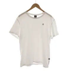 ジースター G-STAR Tシャツ カットソー L 白 ホワイト ロゴ 半袖 /RRのサムネイル