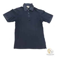 【HERMES】エルメス メンズ　ポロシャツ　XS　色褪せあり（中古C・AOK）のサムネイル