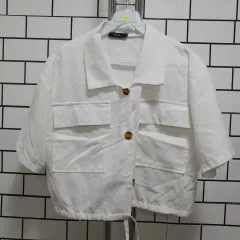 型-7 半袖 クロップド ジャケットのサムネイル