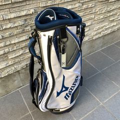 ミズノ mizuno 5LJC202200 [キャディバッグ ホワイト×ブルー] - メルカリ