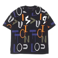 LOUIS VUITTON ルイヴィトン ニット ブラック 黒 サイズ:詳細参照(L位) 20AW エレクトリック インターシャ 半袖 ニット トップス セーター【メンズ】【中古】のサムネイル