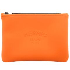 美品 エルメス ヴィンテージ レザー ブラウン ゴールド金具 〇H刻印