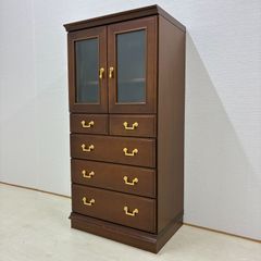 H27K34b マルニ木工 maruni 地中海シリーズ キャビネット 飾り棚