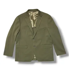 参考上代35200円 TETE HOMME ストレッチナイロンテーラージャケット カジュアルスーツ テットオム 1025533021 グリーン 3L （20509M）のサムネイル