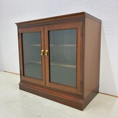 H27K34b マルニ木工 maruni 地中海シリーズ キャビネット 飾り棚