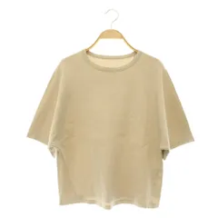 アドーア ADORE 半袖 カットソー Tシャツ コットン 38 ベージュ /MY ■OSのサムネイル