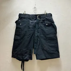 sacai サカイ 21SS Cotton Nylon Oxford Short ショーツ 21-02506M ブラック size:-【代官山B07】のサムネイル