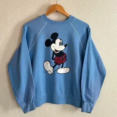 70s 80s old Disney vintage raglan sweat XLのサムネイル