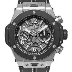 HUBLOT ビッグバン ウニコ チタニウム セラミック Ref.421.NM.1170.RX スケルトン 中古品 メンズ 腕時計のサムネイル