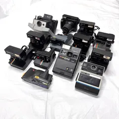 【まとめ】Polaroid Kodak 他 インスタントカメラ 13台セット #U552のサムネイル