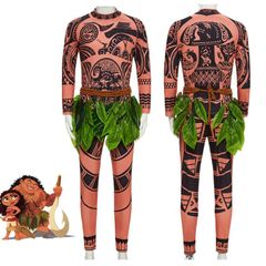 マウイ タトゥー 入れ墨 コスプレ メンズ 新品 仮装 モアナ 海 神